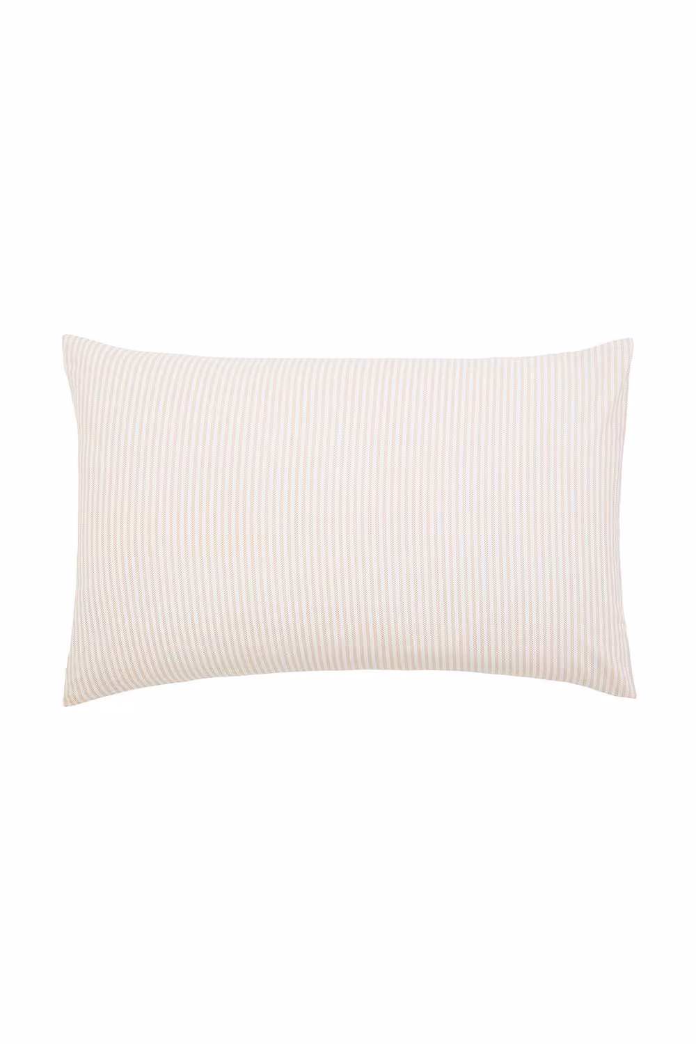 Helena Springfield Twill Stripe Duvet Cover and Pillowcase Set in Beige and White – 2