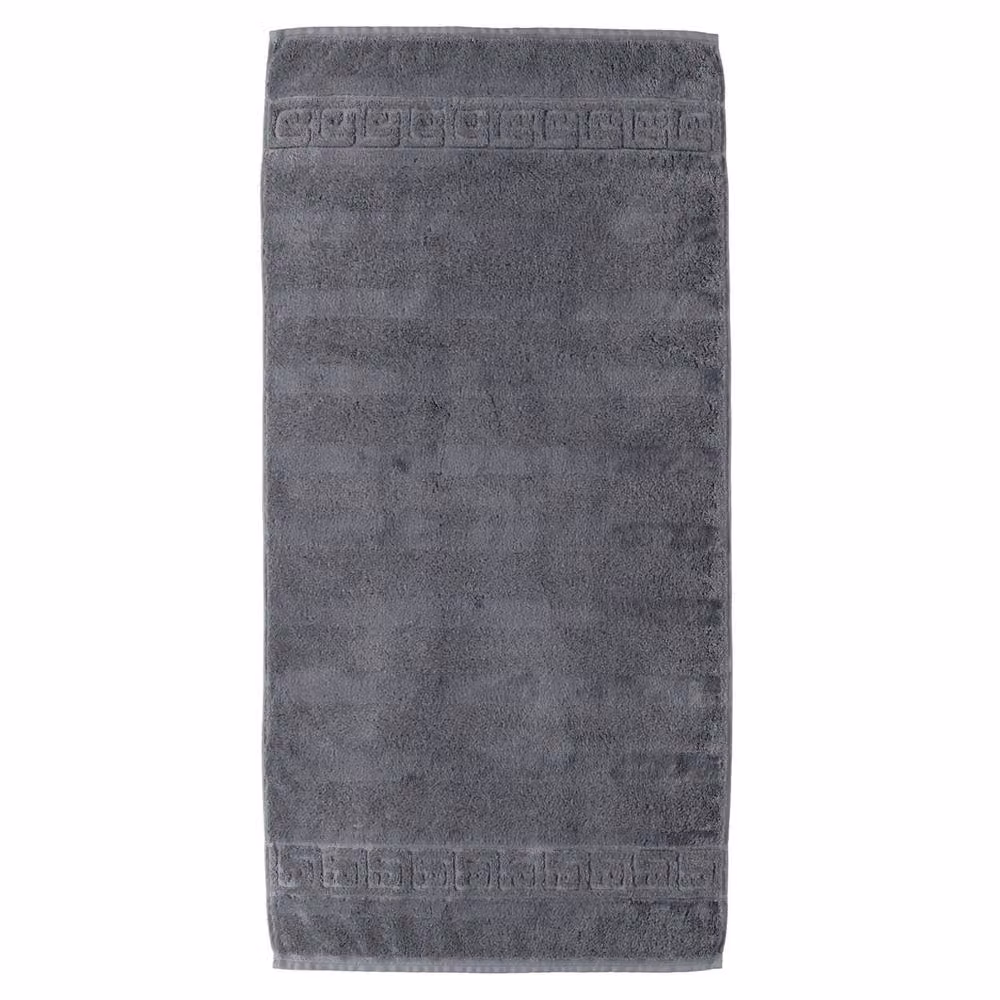Cawo C Noblesse Fluffy Cotton Terry Towel in Mid Grey – 2