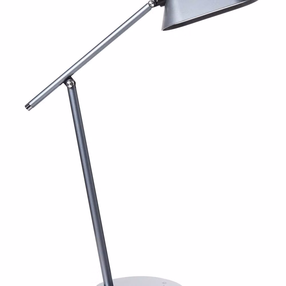Wyld and Coco Grey Metal Desk Lamp with Adjustable Arm, Dimmable Touch Control and Timer – 2