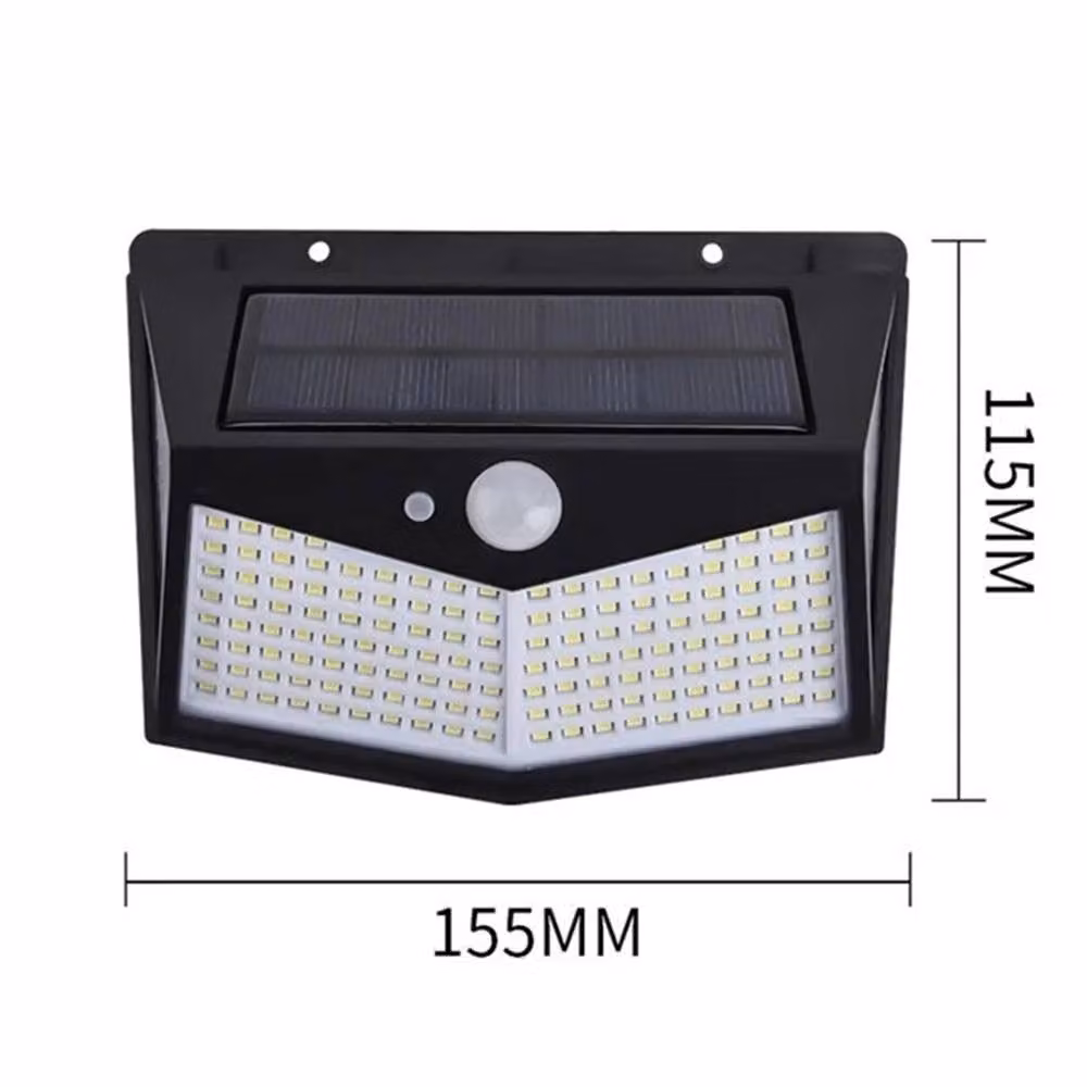 Nordara Solar Powered LED Garden Light with Motion Sensor in Black – 2