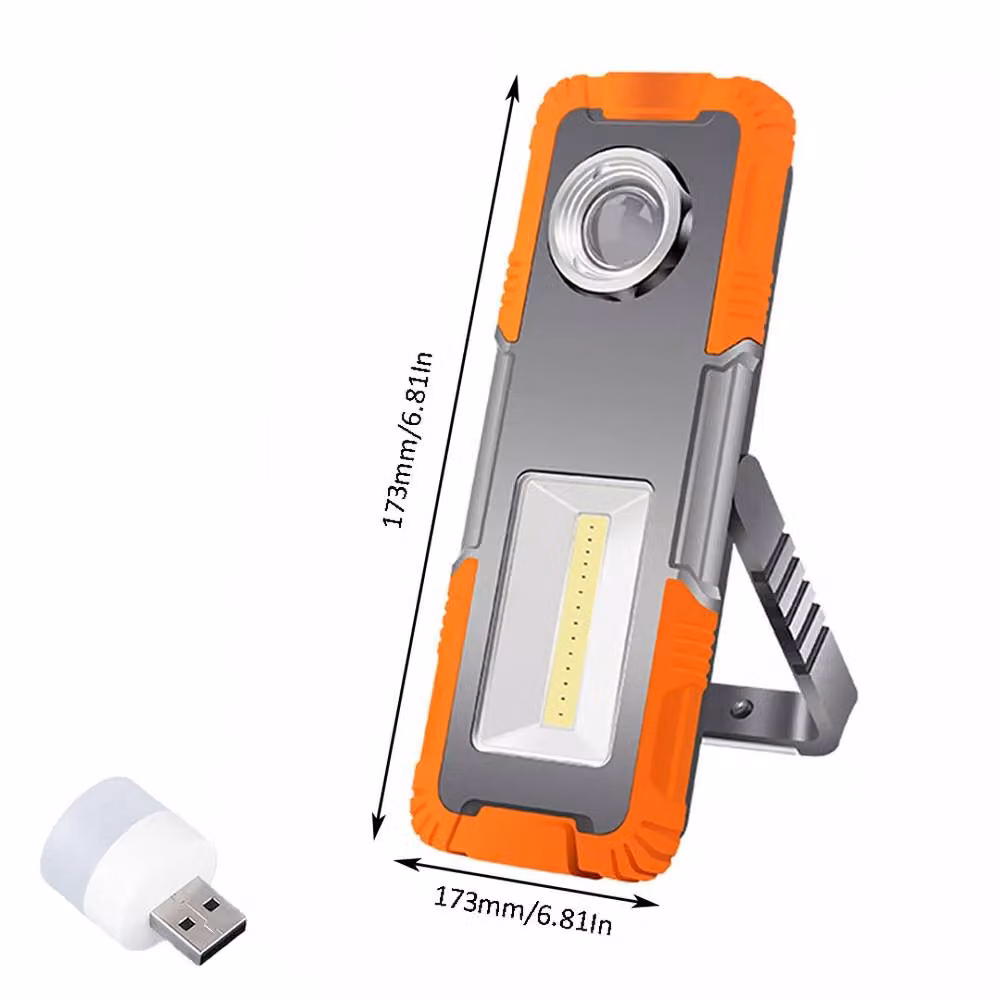Hinsinc Rechargeable LED Magnetic Work Light and Emergency Hand Torch in Multicolour – 2