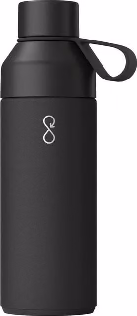 Ocean Bottle Insulated Stainless Steel Water Bottle, Black, 500ml – 1