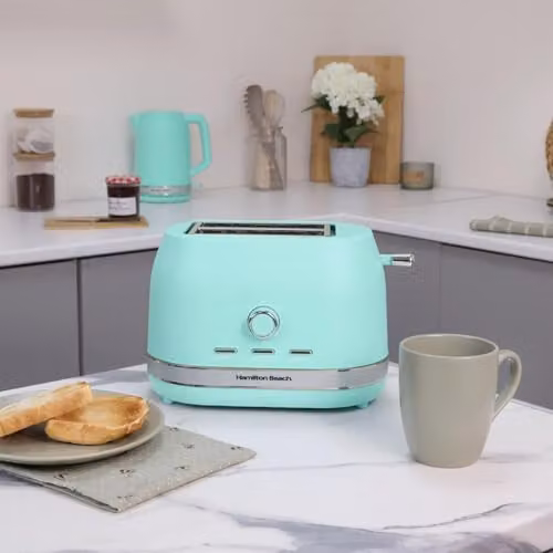Hamilton Beach Ella 2-Slice Toaster, 800W, Green – 2