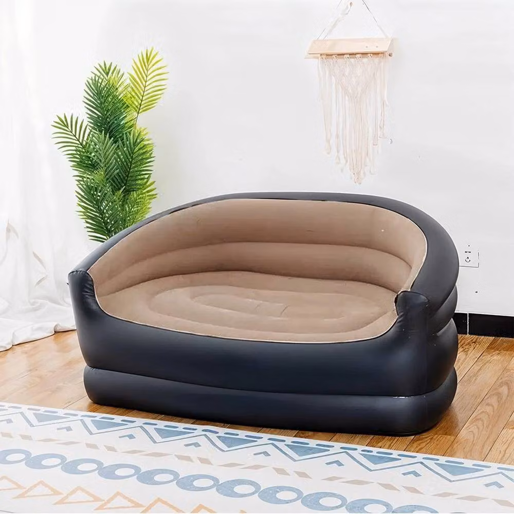 PAWNORA Double Inflatable Sofa Chair in Black – 4