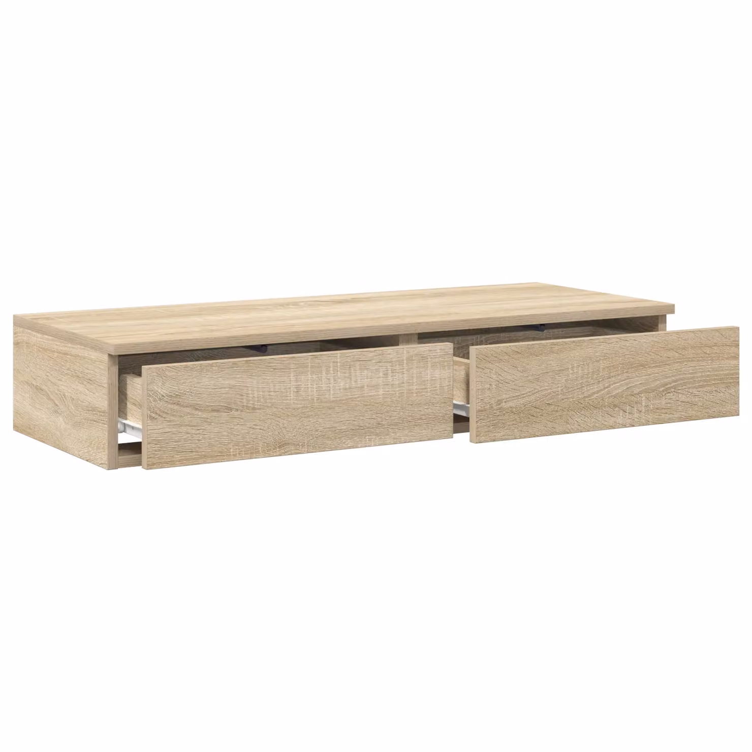 Berkfield Home Bed Drawers in Sonoma Oak, Brown, W/D/H: 90 x 36.5 x 16.5 cm – 2