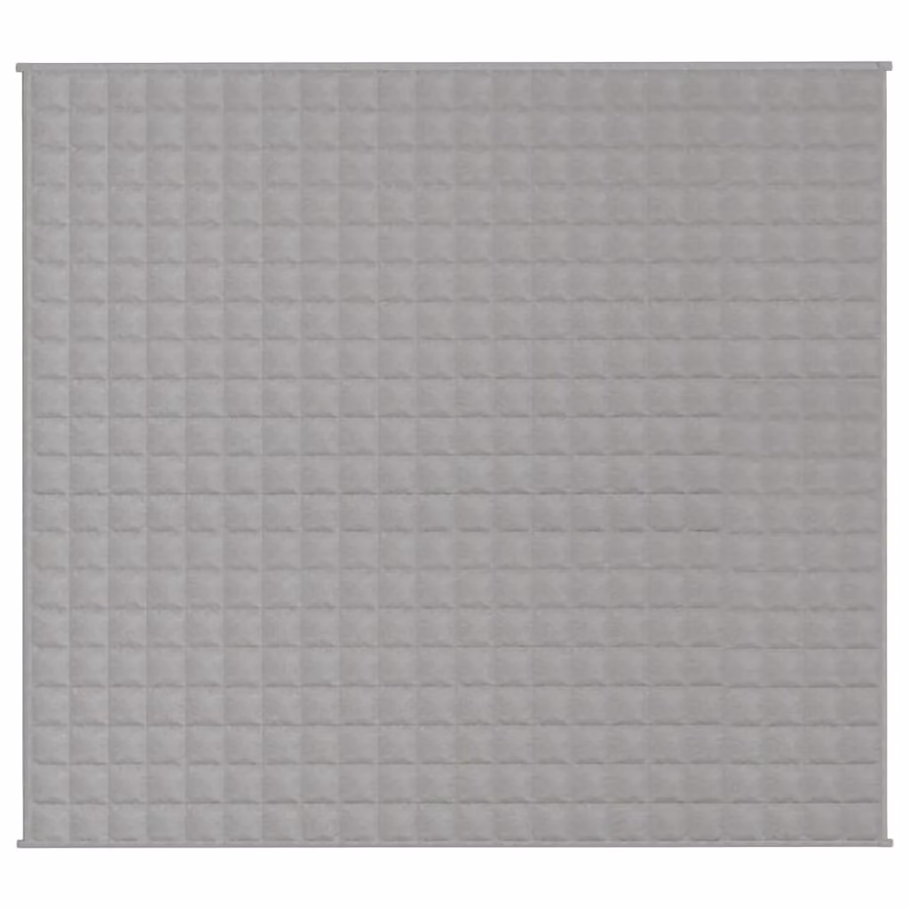 Berkfield Home Grey Weighted Blanket with Glass Beads, W: 200 cm, D: 225 cm, 13 kg – 2