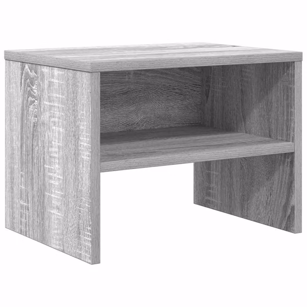 Berkfield Home Classic Bedside Cabinet in Grey Sonoma, W/D/H: 40 x 30 x 30 cm – 3