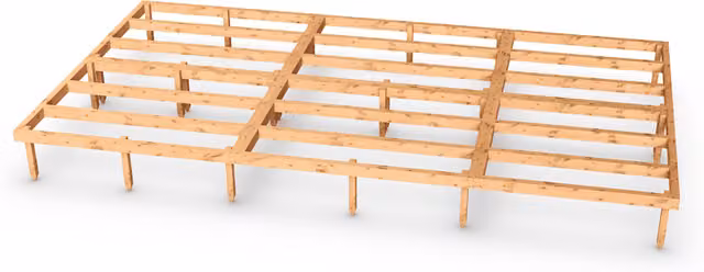 Empire Timber Shed Base, Green