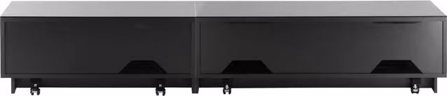 Alphason Element Modern Matt Grey TV Stand, Width: 210 cm