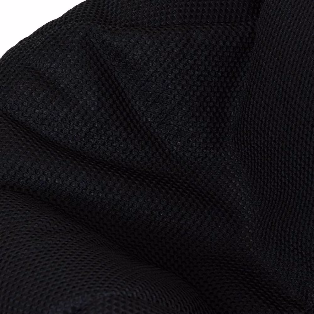 icon Mesh Gaming Bean Bag and Footstool with Filling in Black – 9