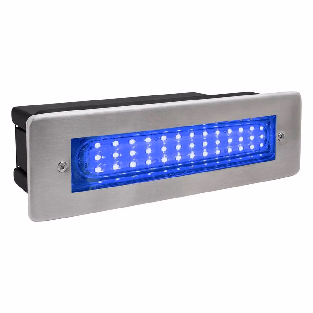 SPETLEK IP65 Recessed LED Outdoor Step Light in Blue and Multicolour – 2