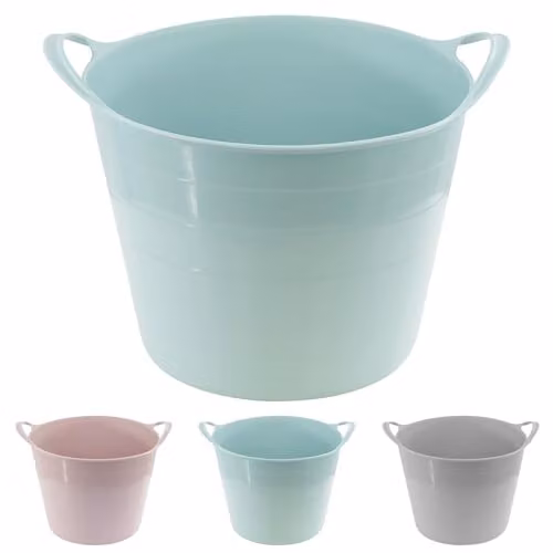 GEEZY Flexi Tub Multi-Purpose Heavy Duty Storage Container, Blue, 7L – 1