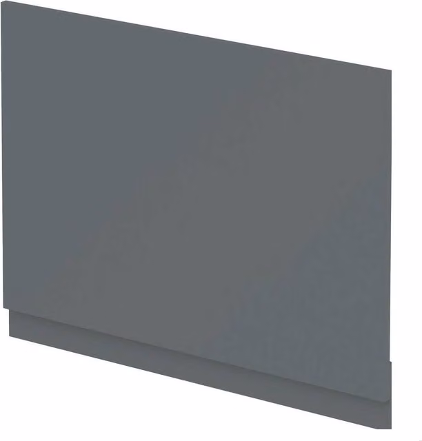 Balterley End Bath Panel in Matt Grey Acrylic Finish, Width: 70 cm – 1