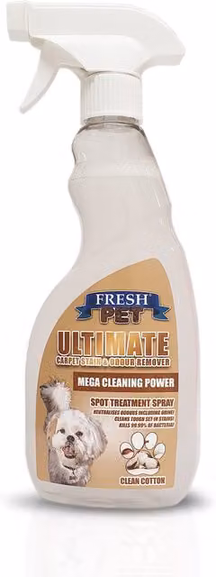 Fresh Pet Ultimate Carpet Cleaner 500ml - Clear / Clean Cotton