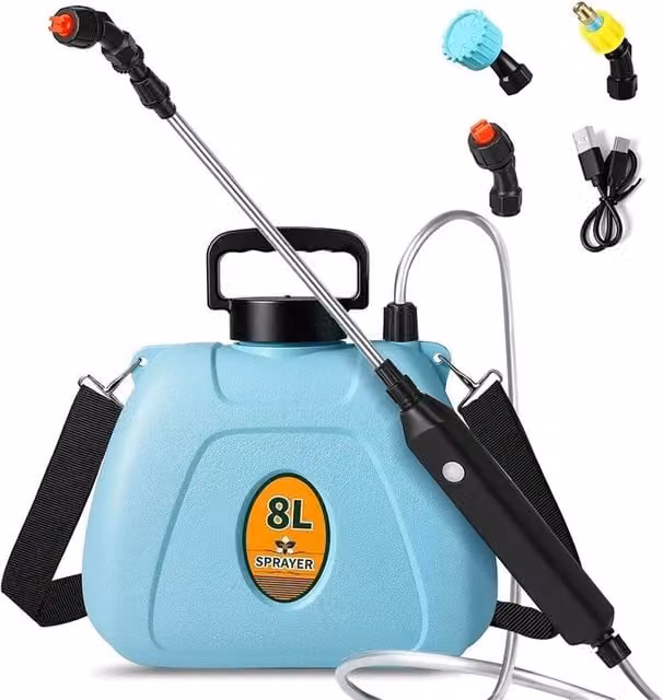 Nordara Battery Powered Sprayer in Blue, 8 l – 1