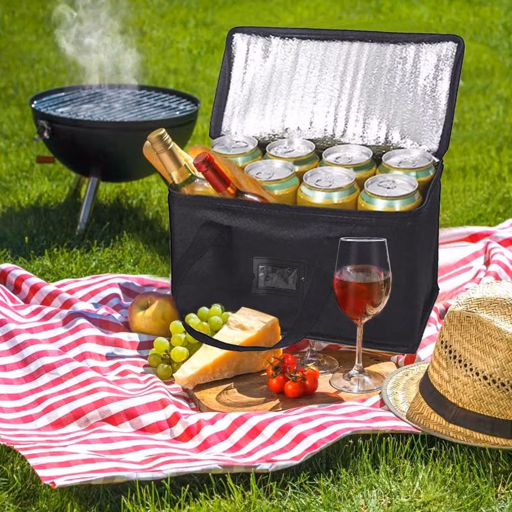 EONLION 50L Insulated Food Delivery Bag in Black – 2