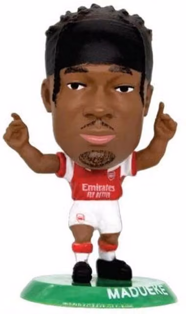 SoccerStarz Noni Madueke Football Figurine in Red
