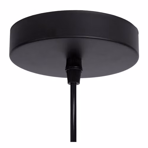 Lucide Mesh Dimmable Adjustable Height Vintage Pendant Light, Black, Diameter: 22 cm – 3