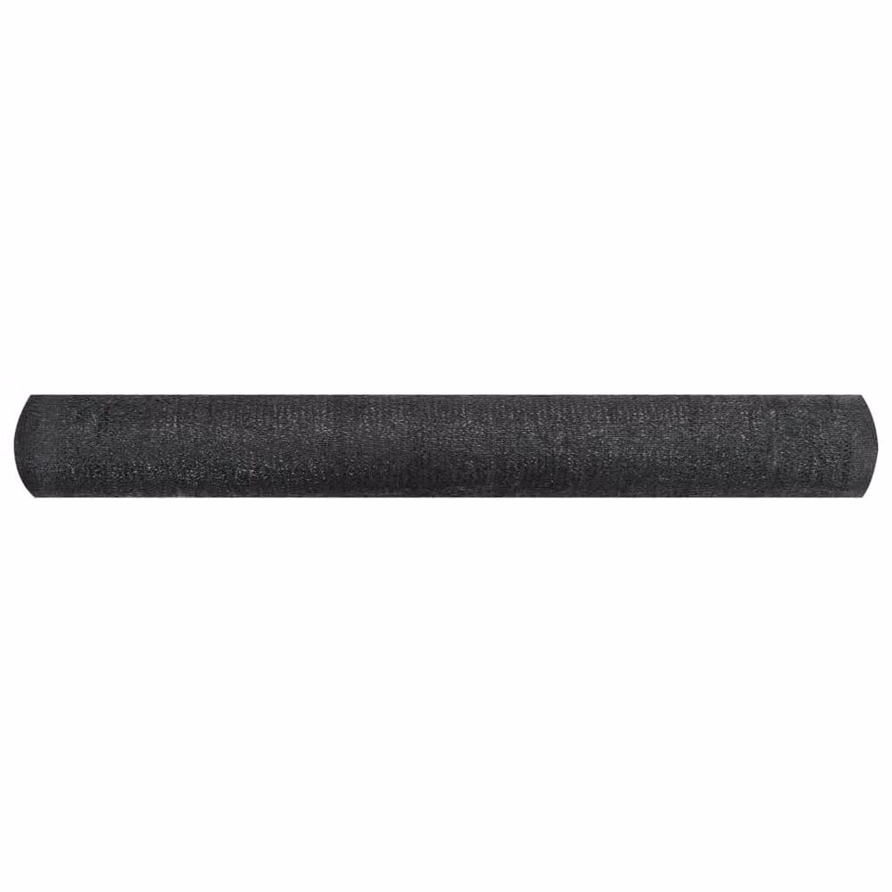 Berkfield Home Black Semi-Transparent HDPE Privacy Netting, W: 120 cm, L: 10 m – 3