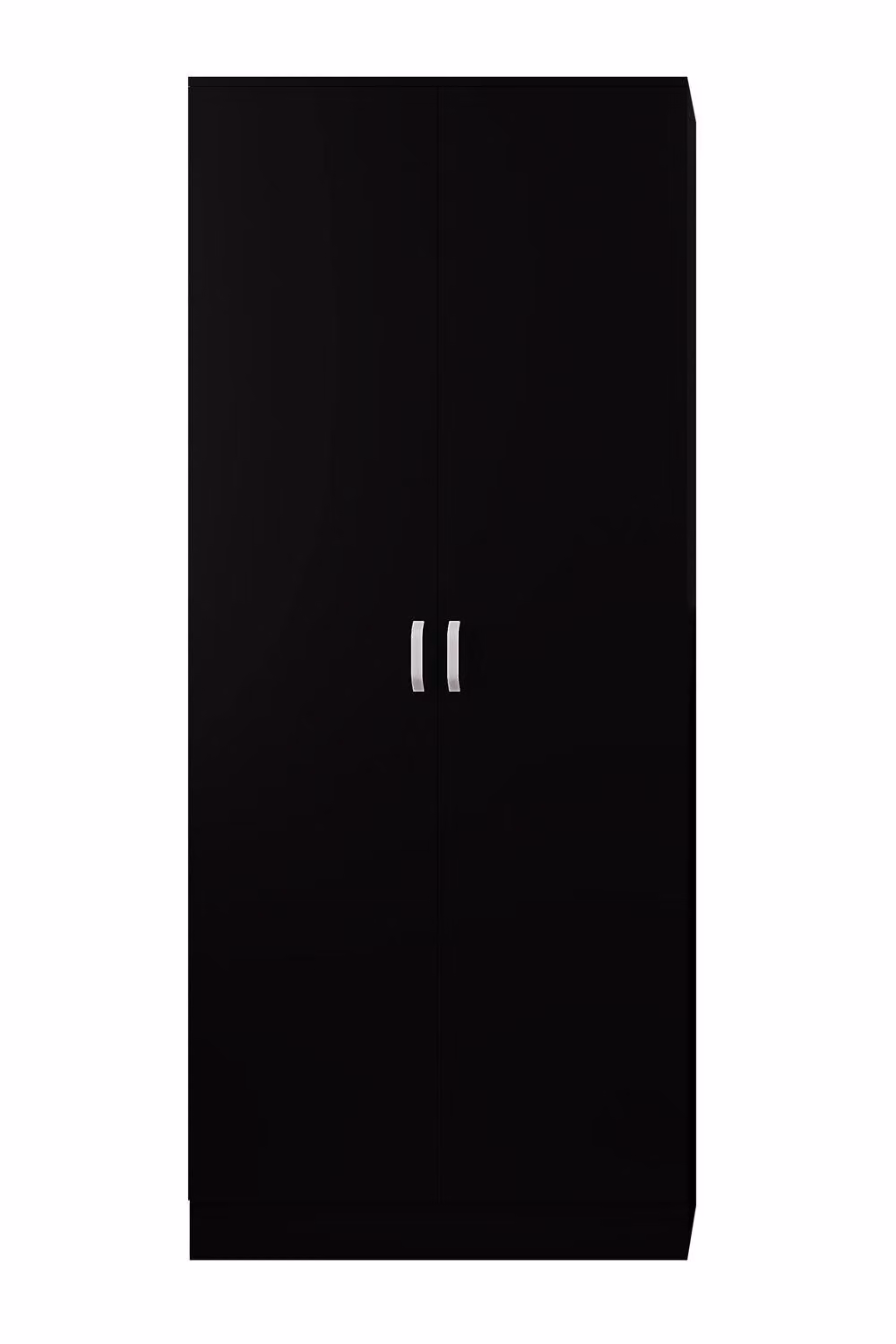 FWStyle Tunis 2 Door Wardrobe in Matt Black Finish – 3