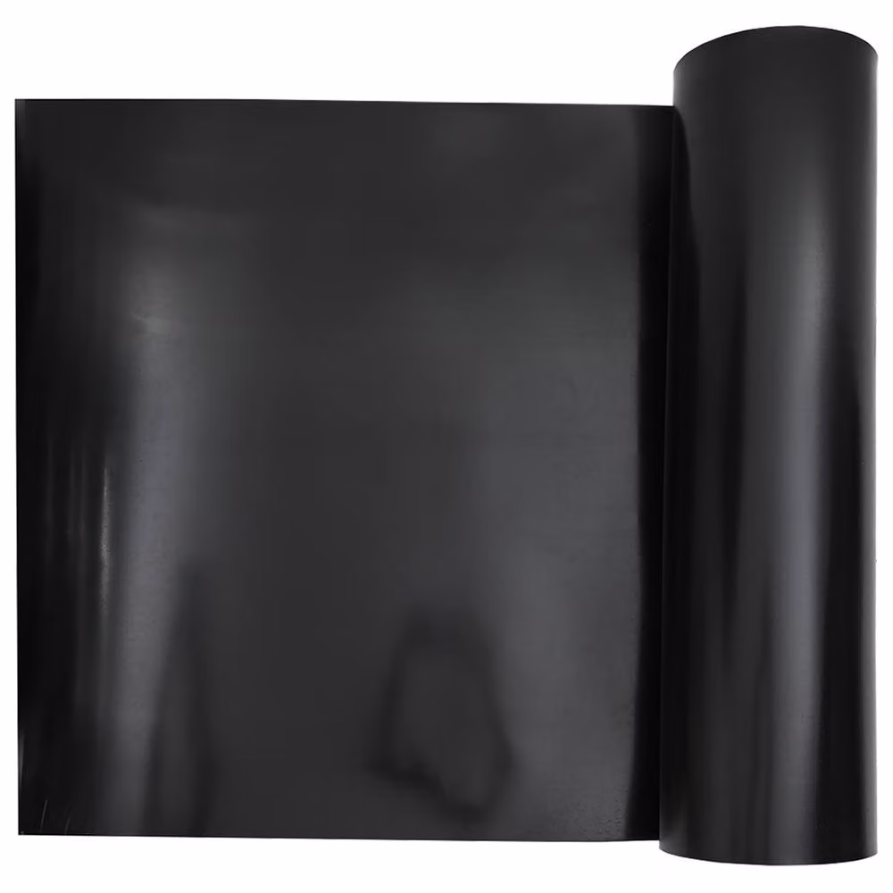 Berkfield Home Black HDPE Root Barrier for Weed Control, W: 0.7 m, L: 10 m, Thickness: 1.5 mm – 2