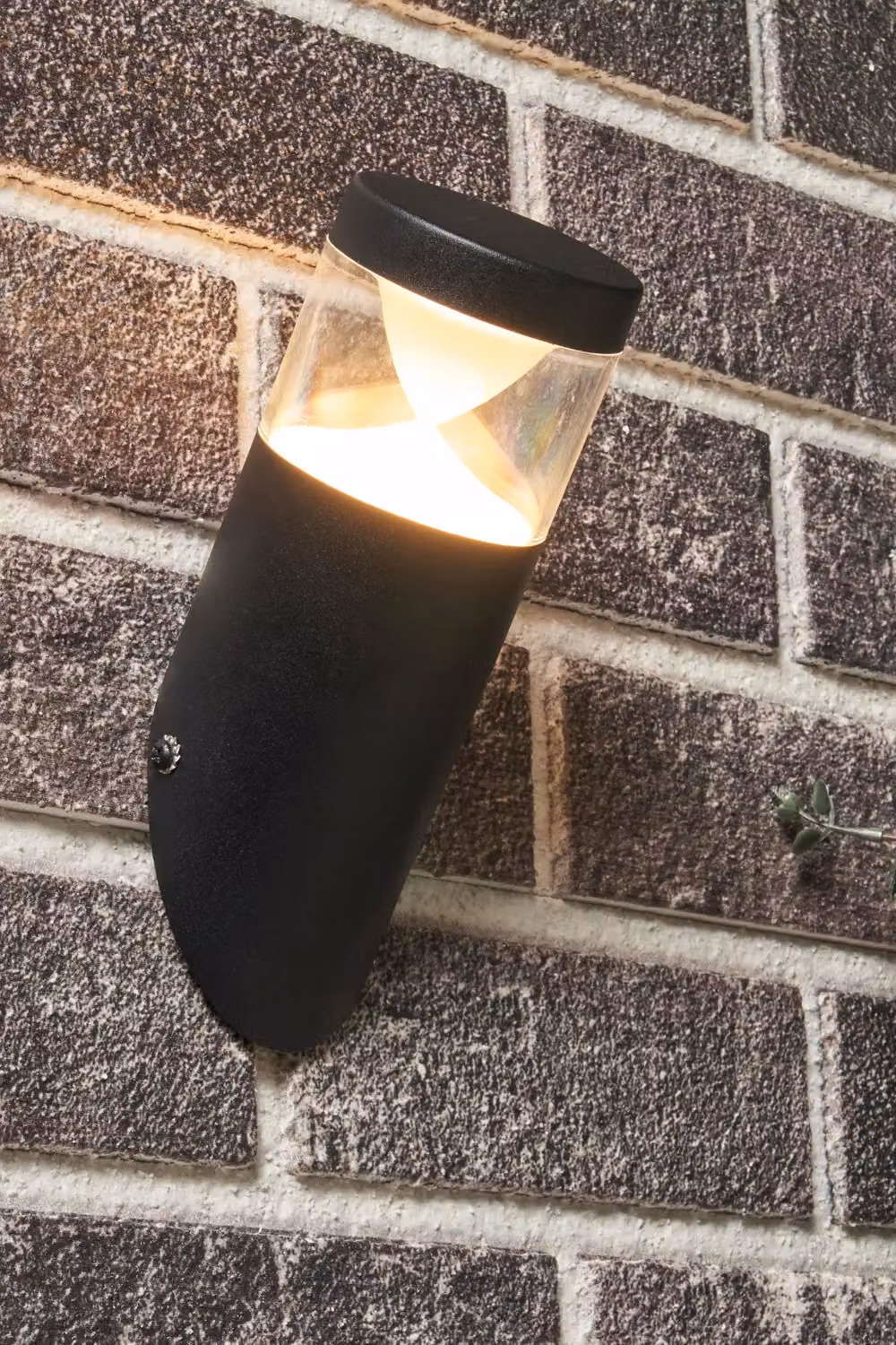 BHS Lighting Asher Modern LED Outdoor Wall Light in Black – 3
