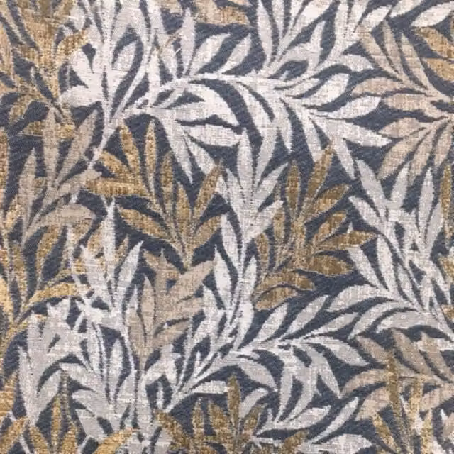 Terrys San Sebastian Gold Floral Fabric Panel