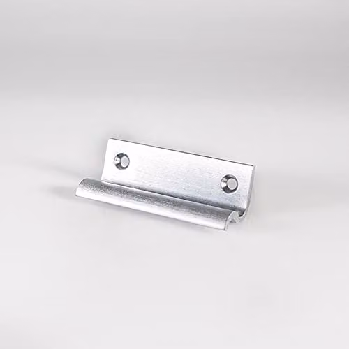 Loops Sash Window Lift Handle in Chrome, 62 x 20 mm with 47 mm Fixing Centres
