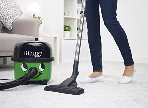 Henry Pet PET160 Bagged Cylinder Vacuum Cleaner with Activated Carbon Filter, 620W, Green – 6