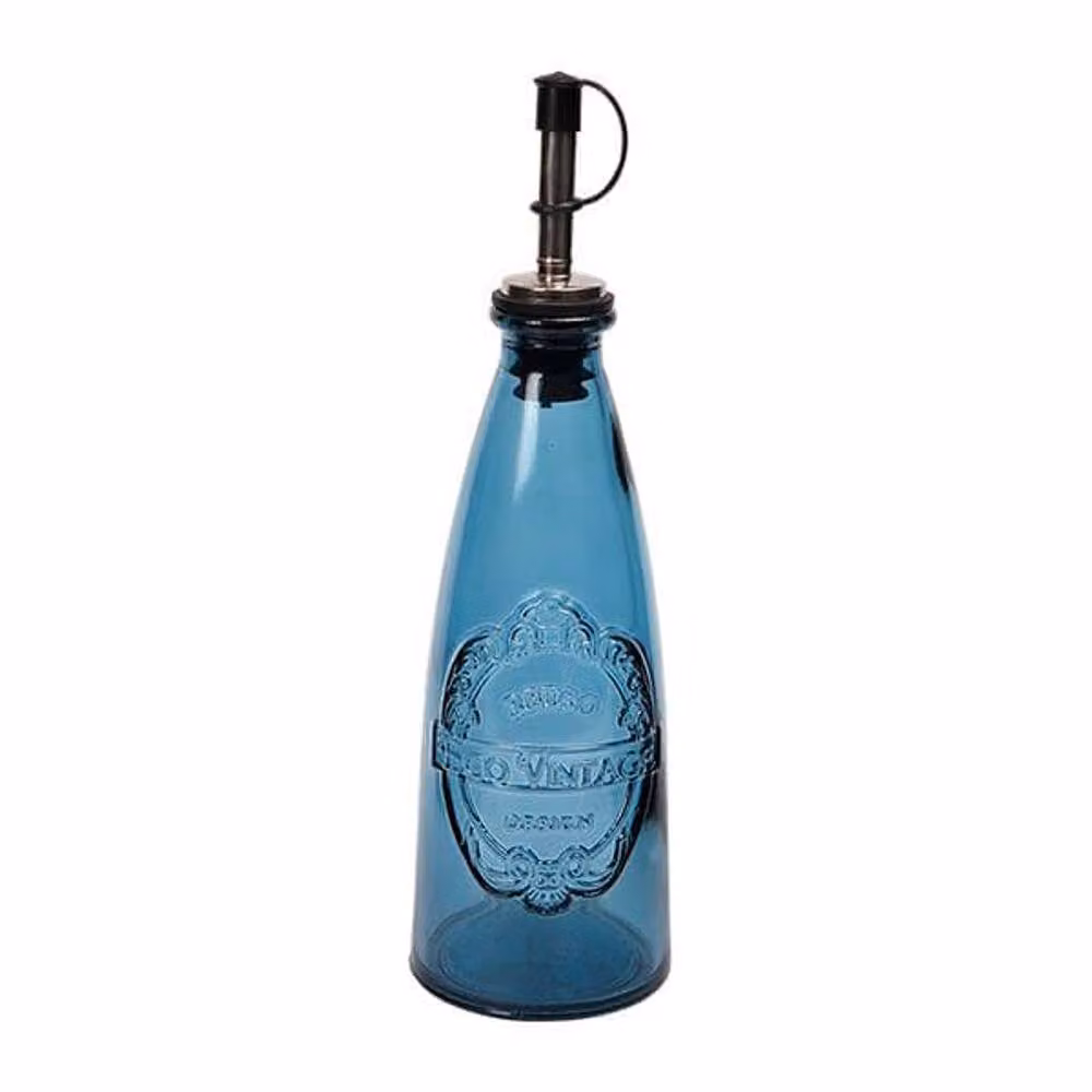 dexam Sintra Glass Oil Drizzler in Ink Blue – 2