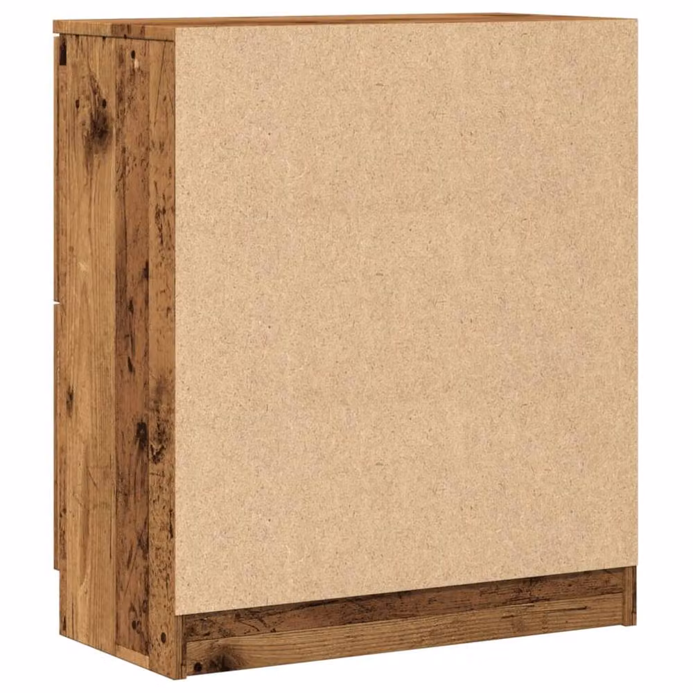 Berkfield Home Modern Sideboard in Brown MDF, W/D/H: 60 x 30 x 70 cm – 4