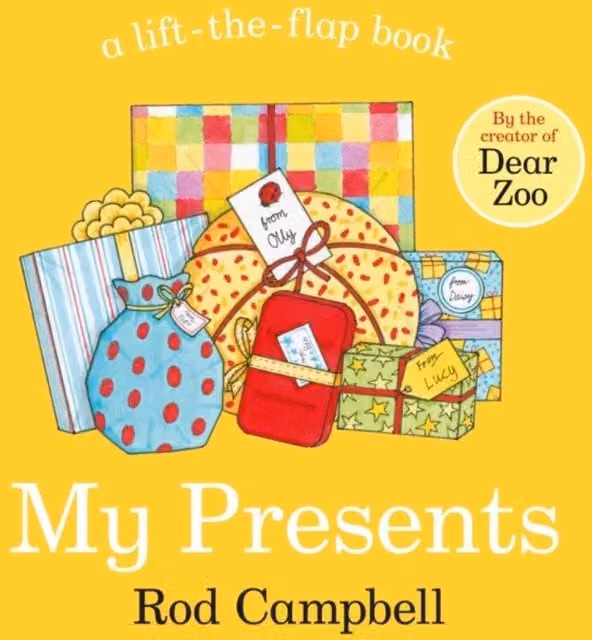 Rod Campbell My Presents Multicolour Lift-the-Flap Paper Book