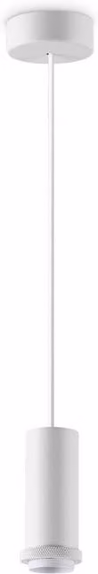 Ideal Lux MIX Round Slim Pendant Ceiling Light in White