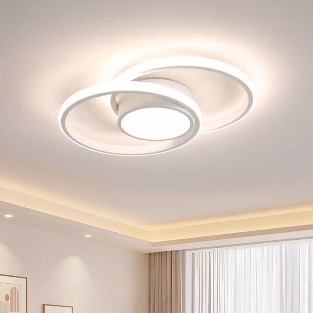 COMELY Modern Round LED Ceiling Light, 42W, 4500K, White, Dia: 40 cm