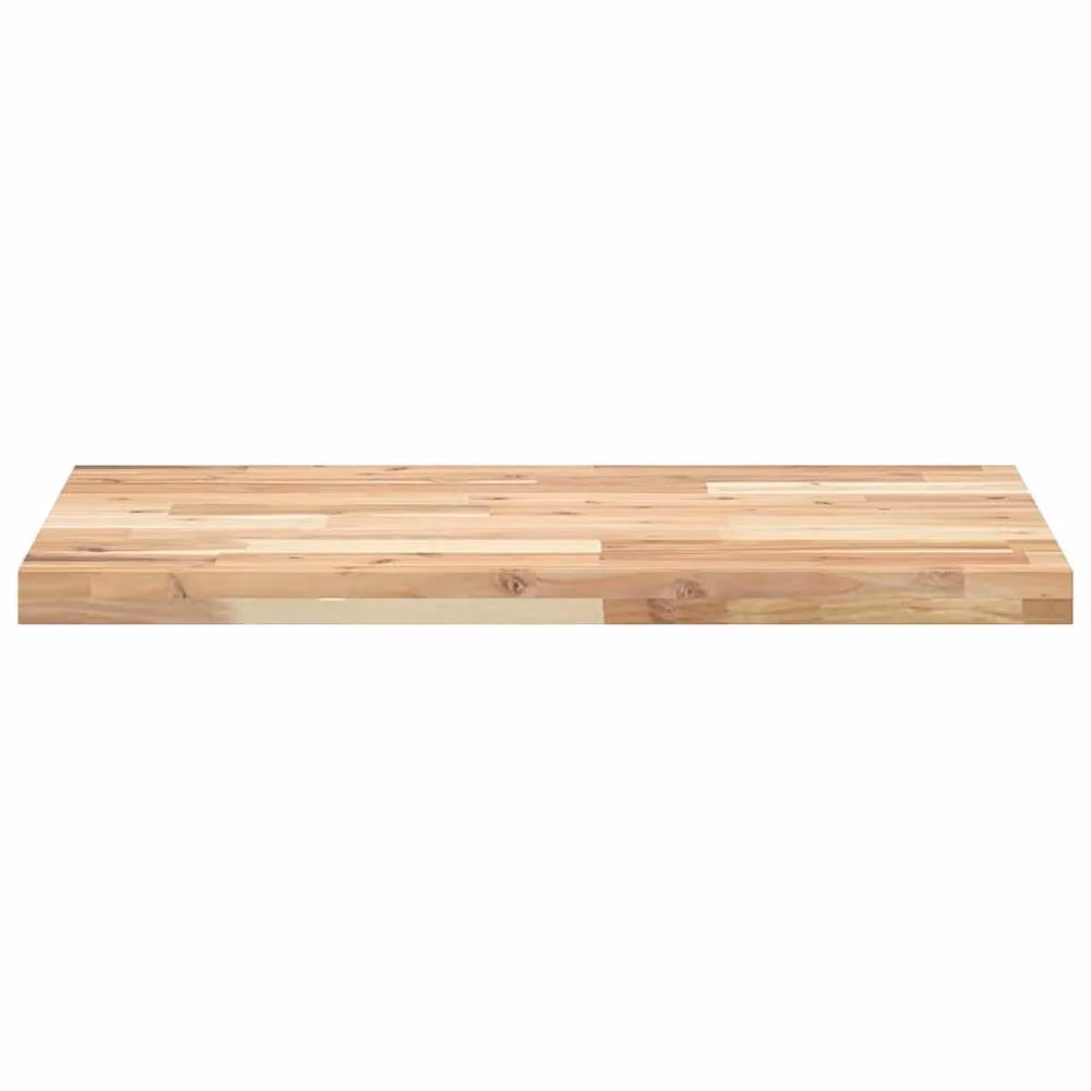 Berkfield Home Rectangular Table Top in Brown Solid Wood Acacia, W: 140 cm, D: 50 cm, H: 4 cm – 2