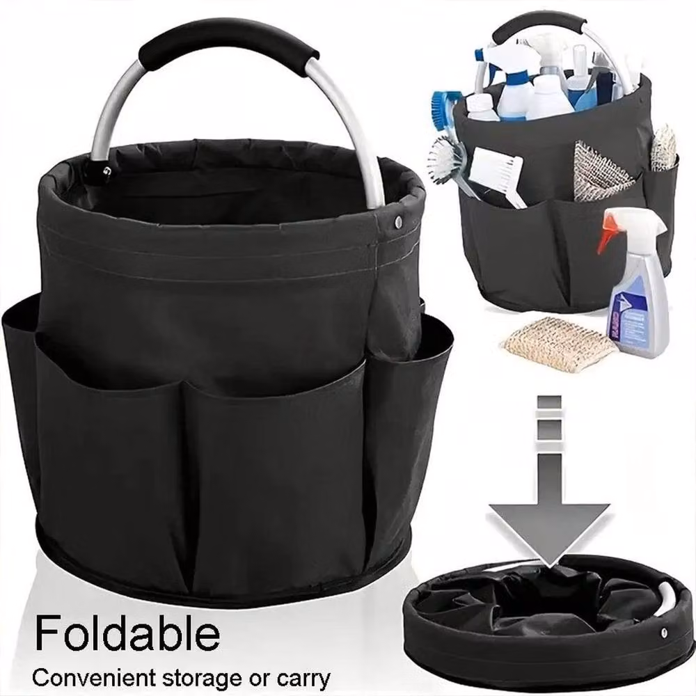 FLAVORA 17L Multifunctional Cleaning Caddy and Garden Tools Bag in Black – 2