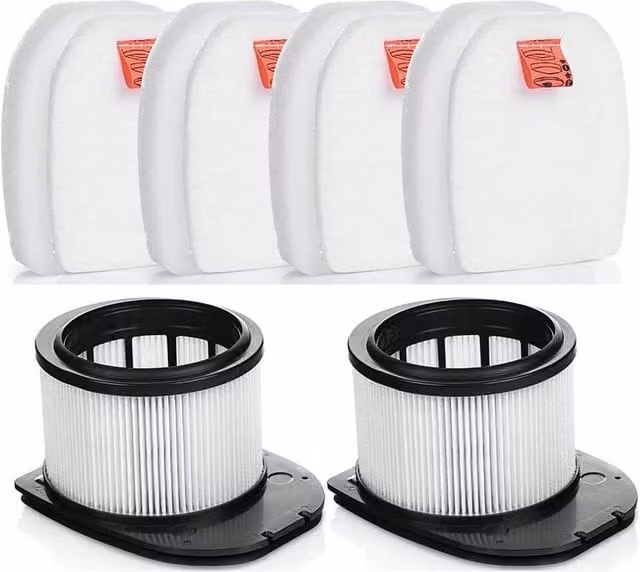 Shark Roller Brush and Filter Set with 2 HEPA, 4 Foam and 4 Felt Filters in White, Width: 100 cm – 1