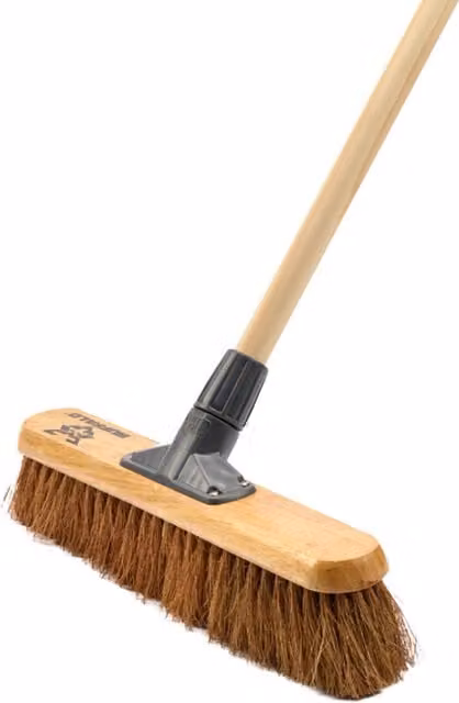 Buffalo Soft Coco Platform Broom Head, Brown, 45.72 cm