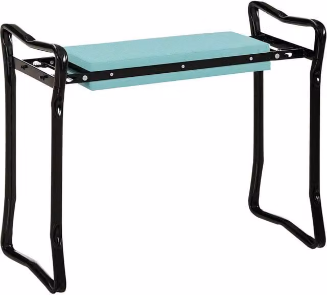 Kelvenix 2 In 1 Ergonomic Garden Kneeler and Seat in Petrol Blue