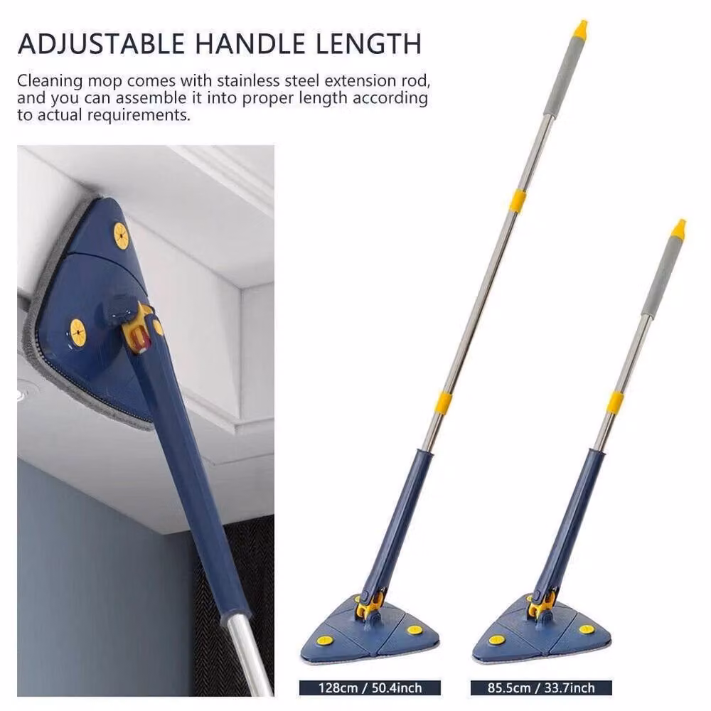 PAWNORA Adjustable Cleaning Mop in Blue – 3