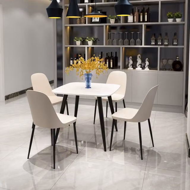 Core Products Ltd Duo Plastic Chairs Pair in Calico