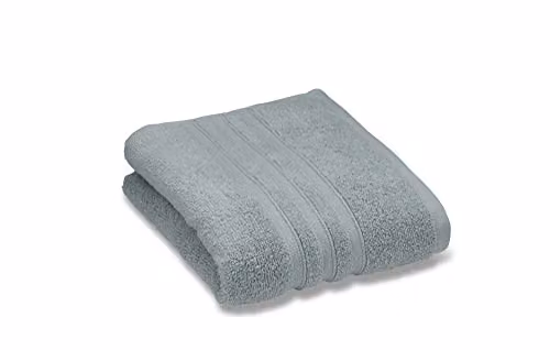 Catherine Lansfield Green Cotton Fluffy Hand Towel W/H: 50 x 85 cm – 2