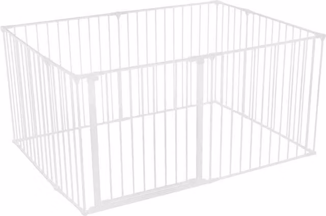Hygrad White Metal Play Pen, 16kg