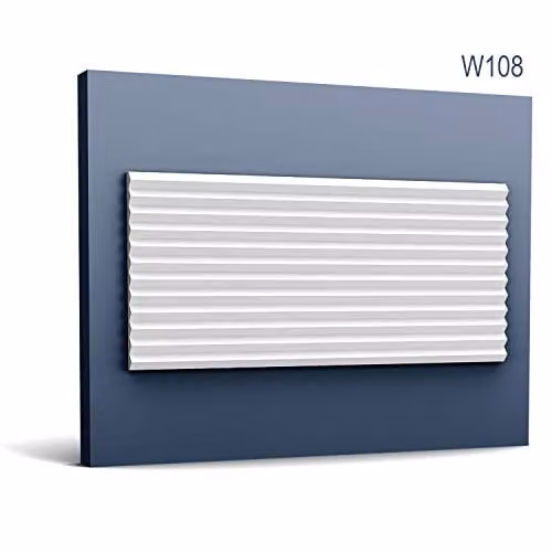 Orac Decor W108 Modern Zigzag 3D Wall Panel, White – 1