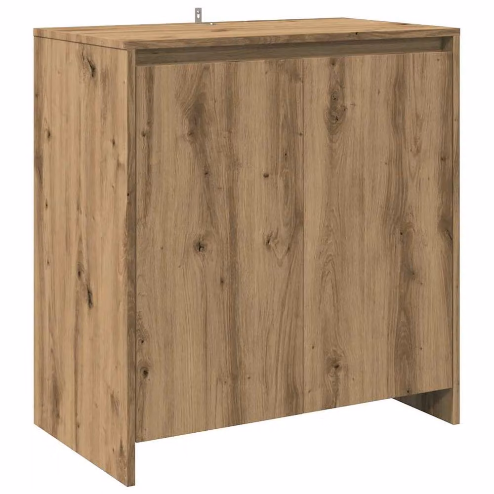 Berkfield Home Decorative 2 Piece Artisan Oak Sideboard in Brown, W/D/H: 150 x 41 x 75 cm – 3
