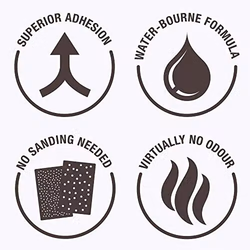 Rust-Oleum Gloss Furniture and Skirting Board Paint, Salted Caramel Brown, 0.75 l – 2