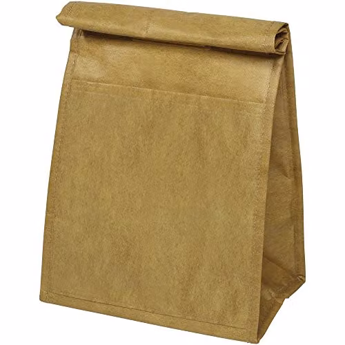 Bullet Insulated Paper Cooler Bag in Brown