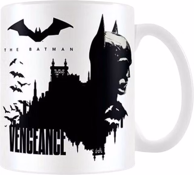 Batman Gotham Ceramic Mug in White