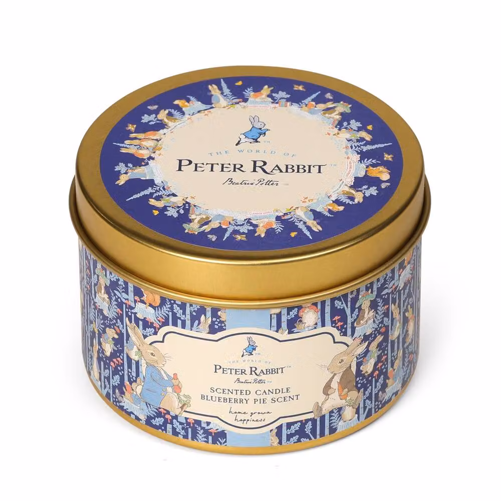 Peter Rabbit Blueberry Pie Scented Tin Candle in Blue, 180g – 2