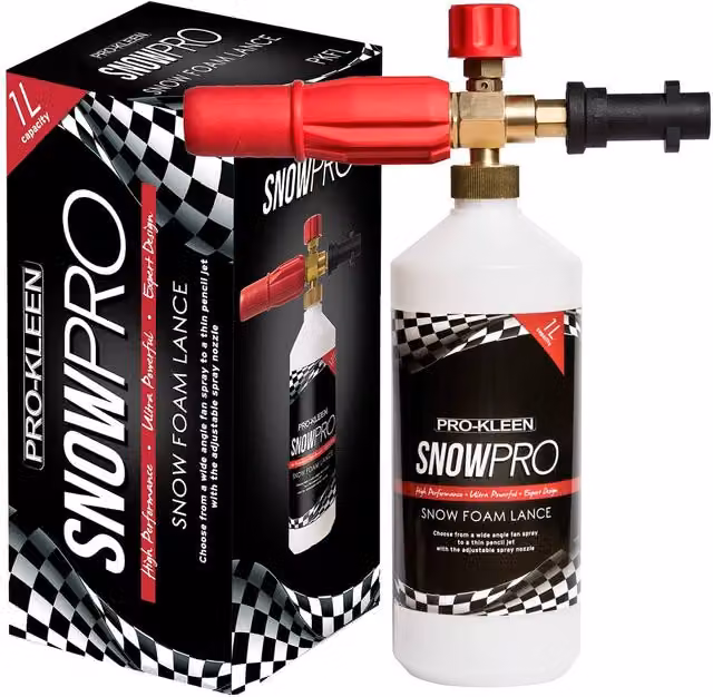 ProKleen Snow Foam Lance Compatible with Karcher K2 to K7, White – 1